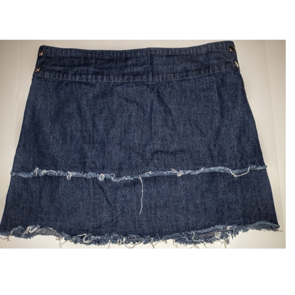 Coco+Carmen Adjustable Wrap Denim Mini - Picture 4 of 4